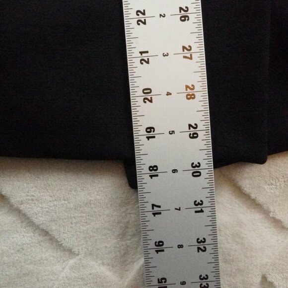 charles chang lima Double Breasted Blazer Jacket Womens 10 Black Wool Blend - Picture 8 of 12